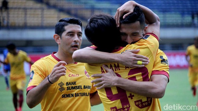 Taklukkan Arema, Sriwijaya FC Tantang Bali United di Semifinal