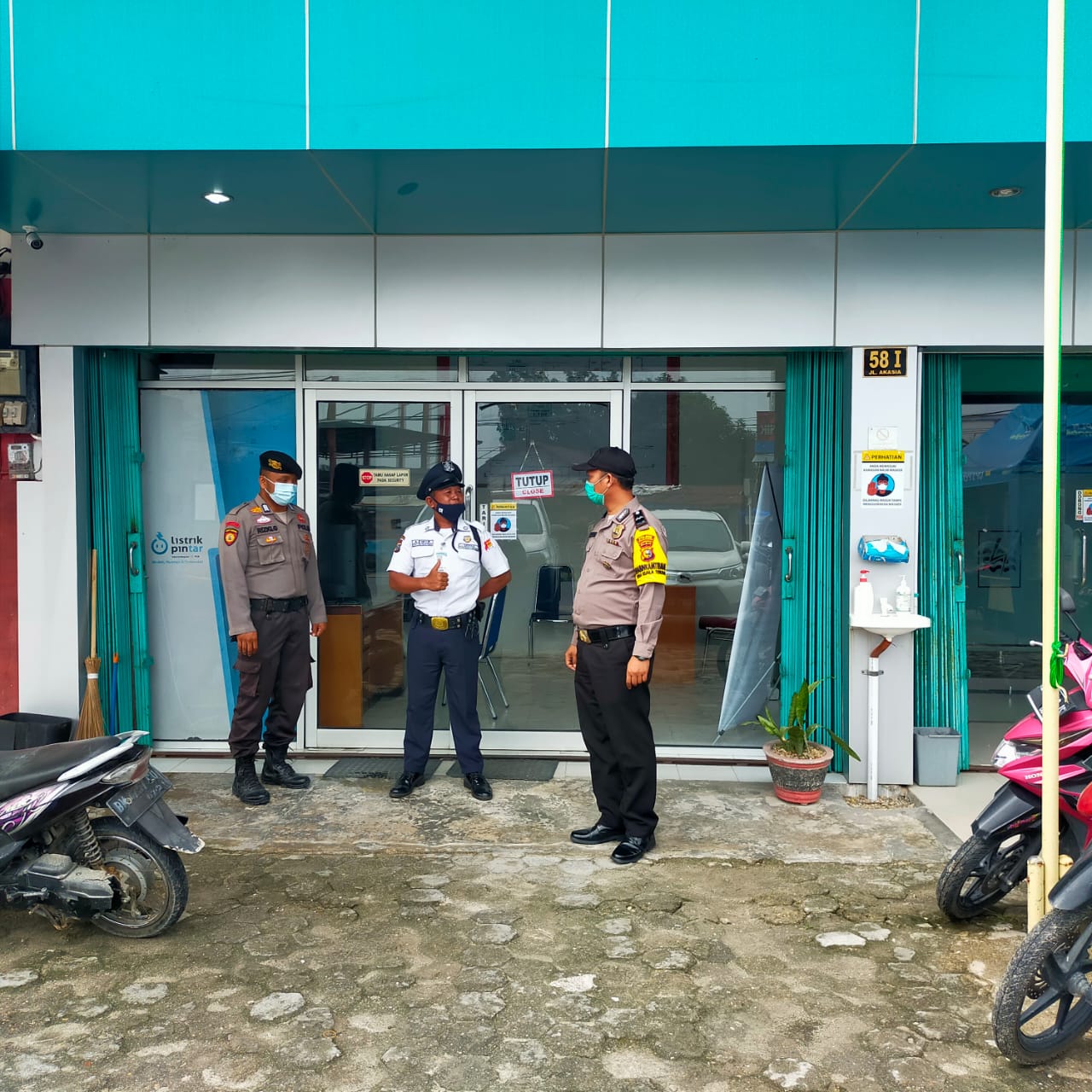 Ciptakan Wilayah Aman, Polsek Pangkalan Kerinci Gencar Patroli