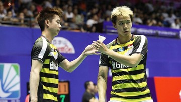 Kevin/Marcus Kalah dari Li/Liu di BWF World Tour Finals