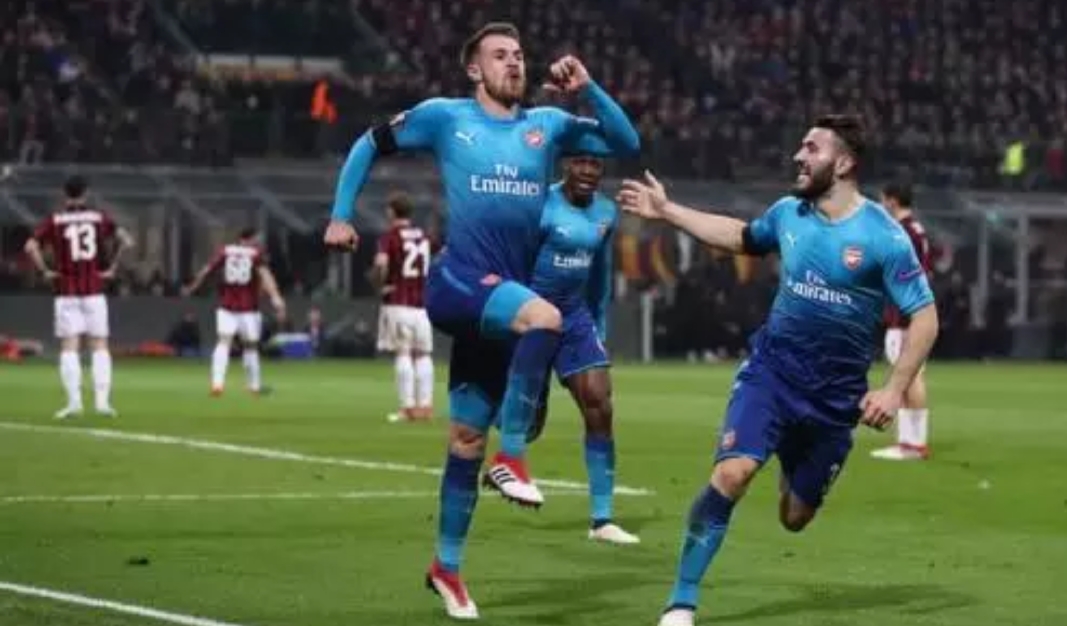 Arsenal Rebut Kemenangan di Markas Milan dalam Leg I babak 16 Besar Liga Eropa