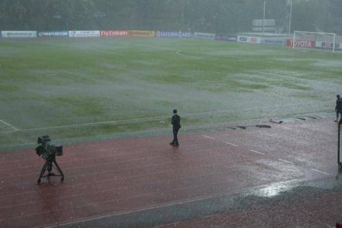 Cuaca Buruk Tunda Laga Pamungkas Grup A Piala Asia U-16 2018