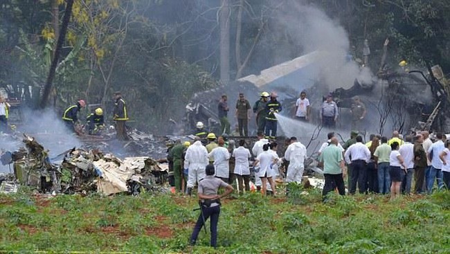 Lebih dari 100 Orang Tewas dalam Kecelakaan Pesawat di Havana