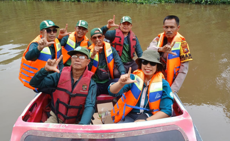 Polsek Teluk Meranti Patroli Gabungan Antisipasi Karhutla