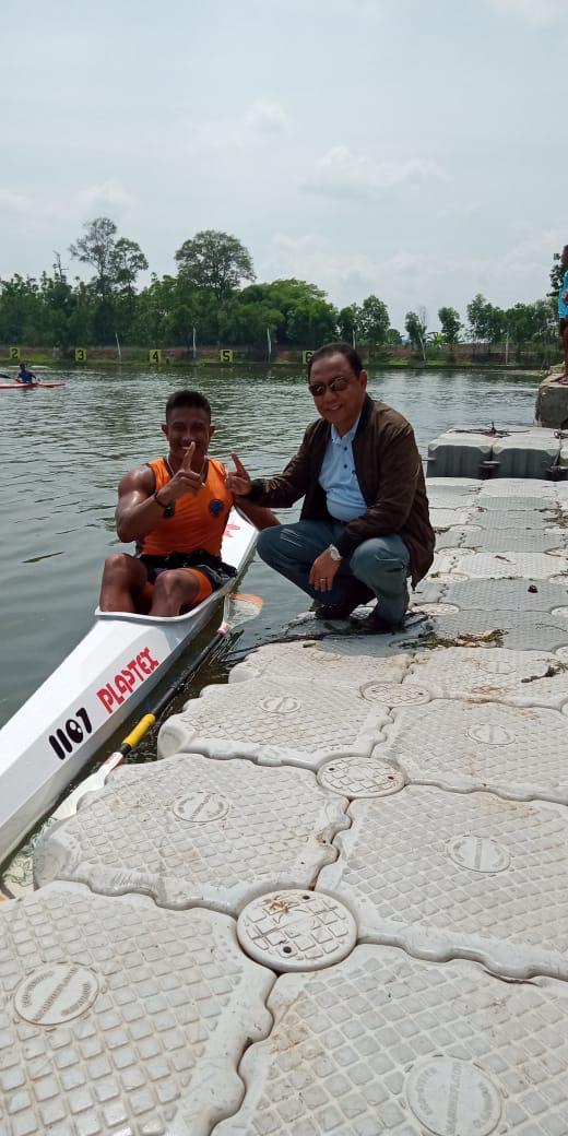 Atlet Dayung Riau Raih 2 Medali Emas di Kejurnas Pra PON 2019