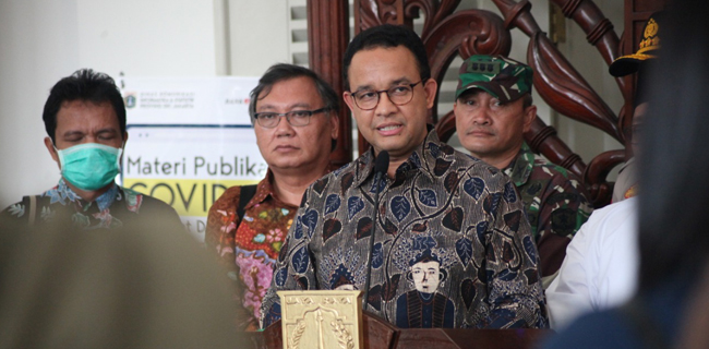 Anies Baswedan Tetapkan Jakarta Tanggap Darurat Bencana Covid-19