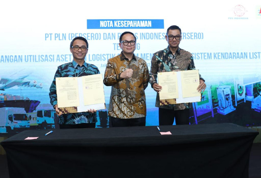 Sinergi BUMN, PLN-Pos Indonesia Integrasikan Rantai Pasok Logistik dan Akselerasi Kendaraan Listrik