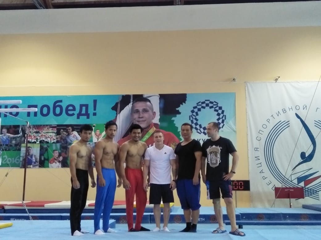 Atlet Senam Indonesia Semakin Membaik Berlatih di Rusia