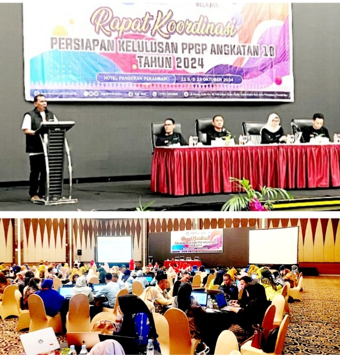 Jelang Lokakarya Hasil Belajar Angkatan 10 Serentak di Riau, BGP Riau Gelar Rakor PPGP Kelulusan Angkatan 10