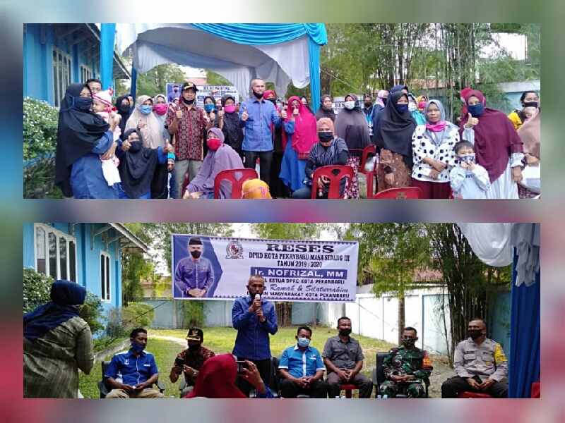 Reses Nofrizal Di Kampung Melayu Masyarakat Aspirasikan Bansos dan UMKM