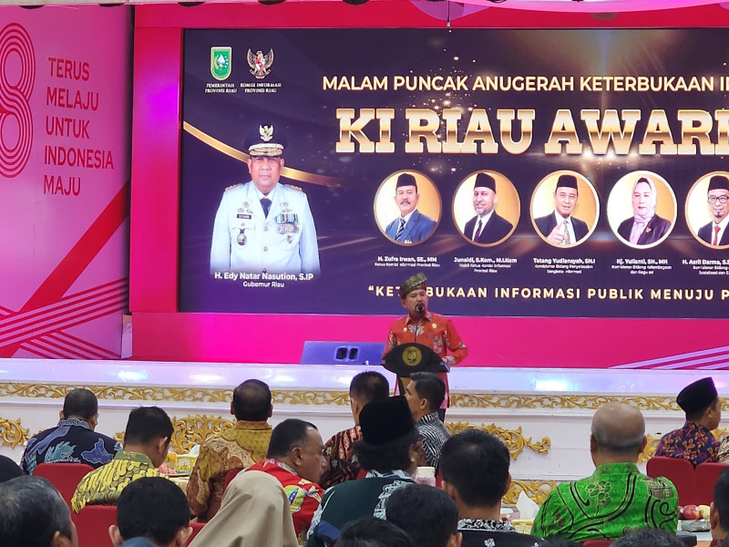 PLN UID Riau & Kepri Raih Penghargaan dalam Ajang Anugerah Keterbukaan Informasi Riau Award Tahun 2023