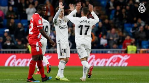 Madrid Susah Payah Taklukkan Girona di Santiago Bernabeu
