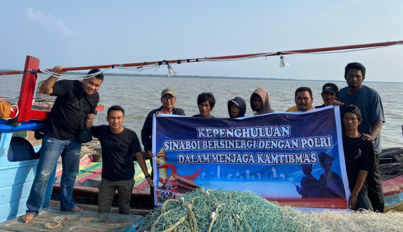 Cegah Konflik Nelayan, Polda Riau Jalin Silaturahmi dengan Masyarakat Sinaboi dan Bagansiapiapi
