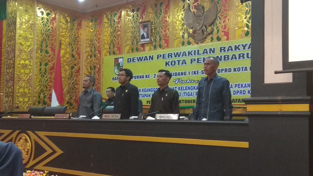 AKD DPRD Pekanbaru Resmi Terbentuk, Hamdani : Saat nya Bekerja Melayani Masyarakat ! 