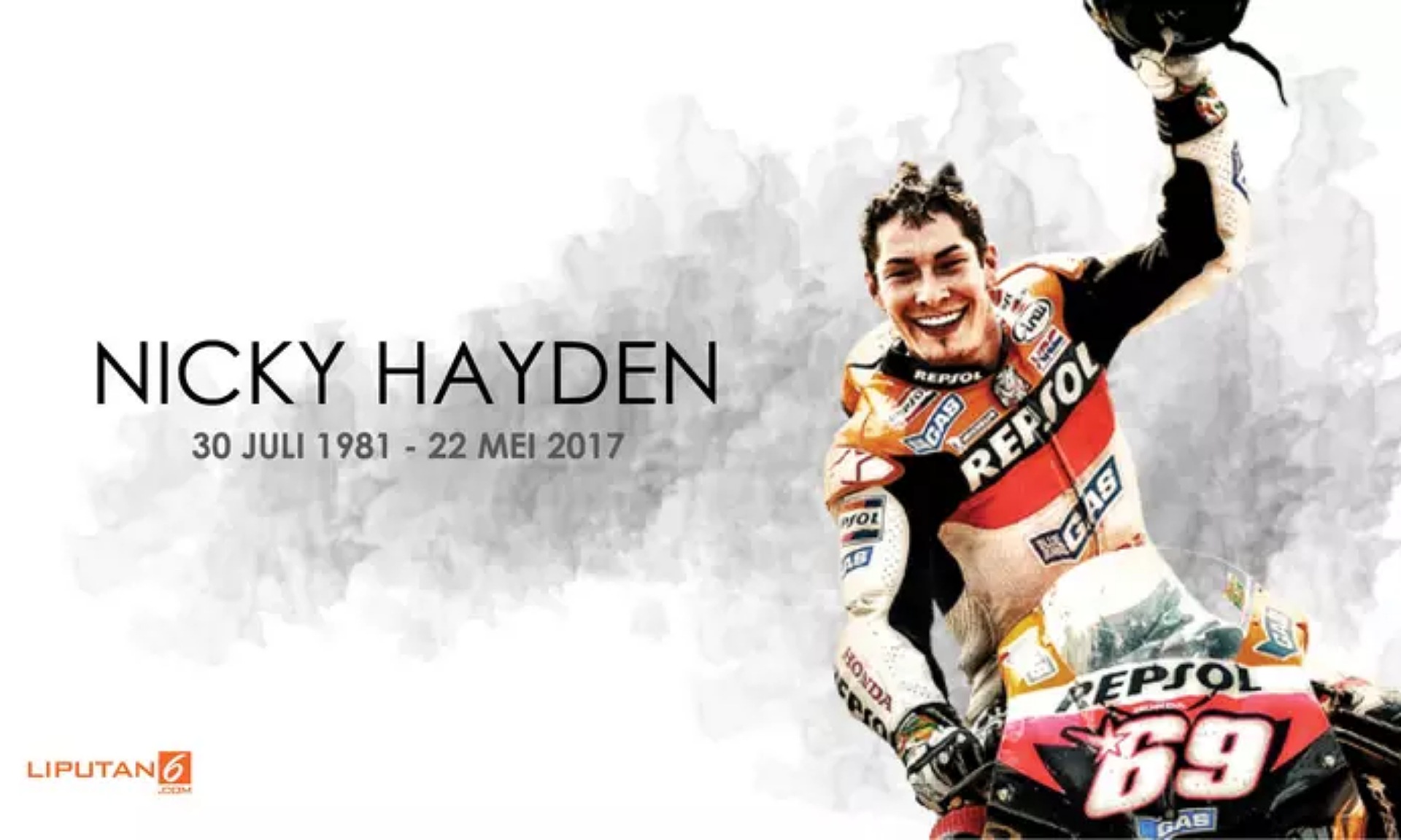 Nomor Milik Nicky Hayden Bakal Dipensiunkan di MotoGP AS
