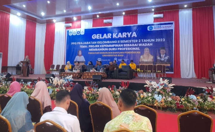 Dihadiri Dirjen GTK Kemendikbudristek, FKIP Unri Taja Gelar Karya dan PPG bagi Mahasiswa