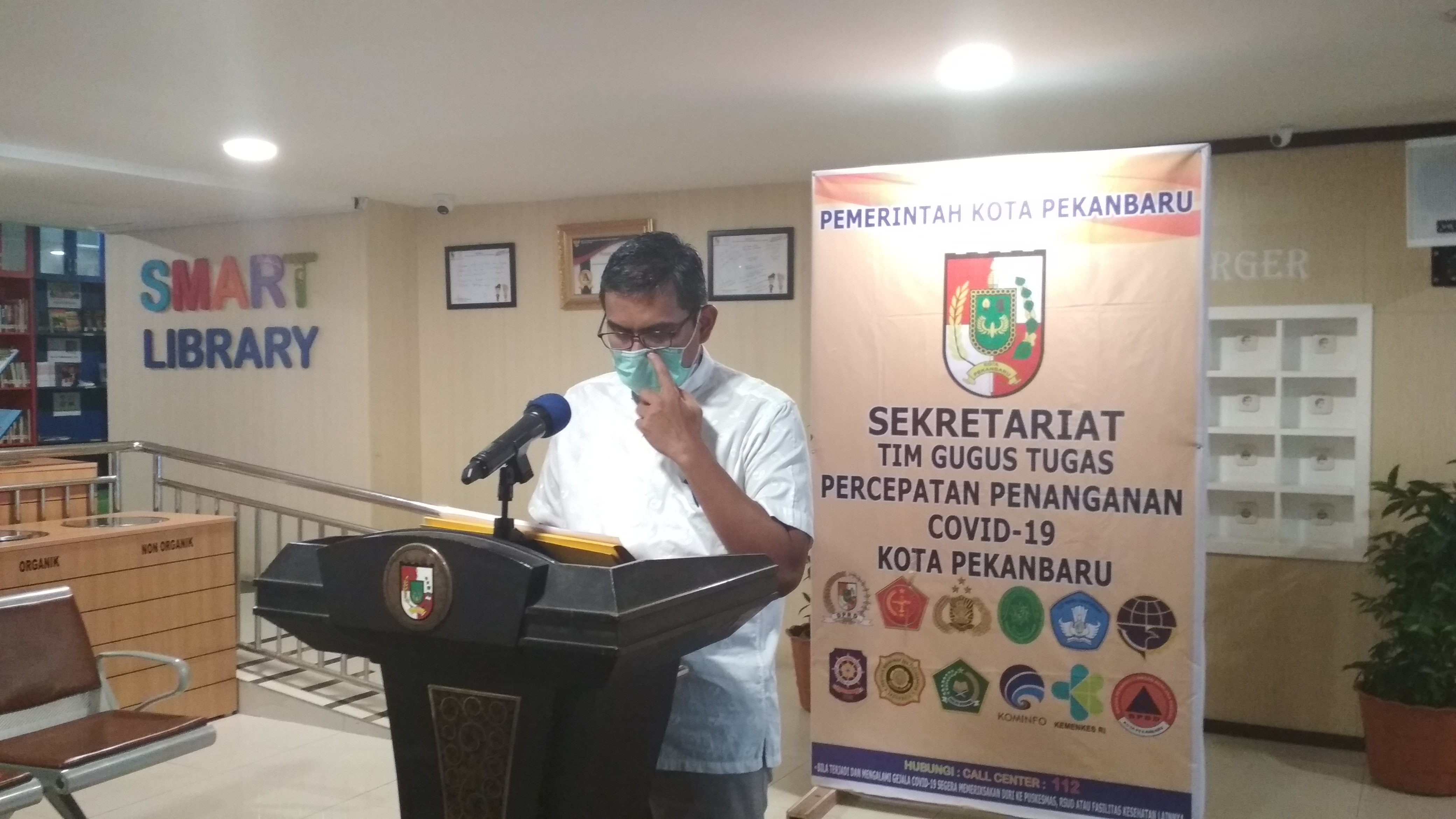 Pasien Positif Covid-19 Sempat Berurusan dengan Dukcapil Pekanbaru, Kantor Ditutup Hingga Pegawai Dilakukan Rapid dan Swab