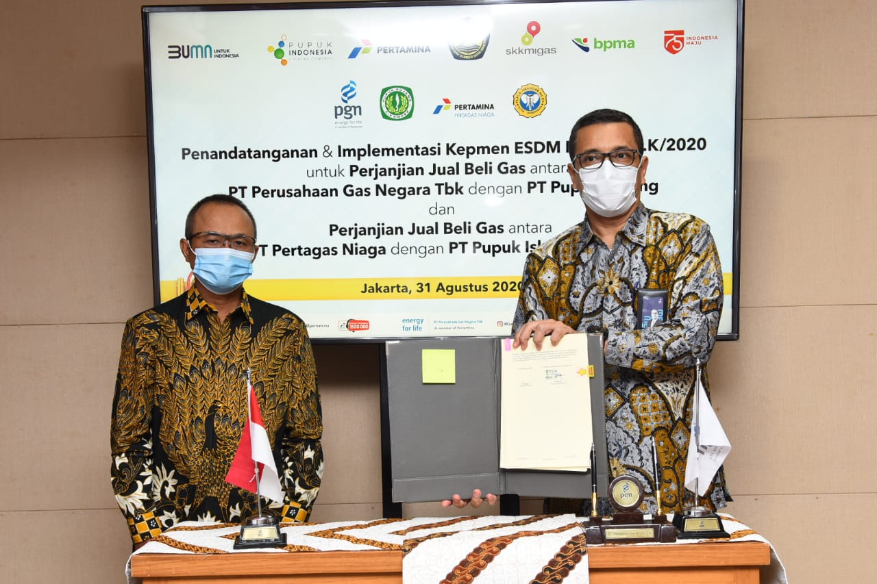 PJBG PGN - Pupuk Kujang Bernilai Strategis untuk Ketahanan Pangan Nasional & Integrasi Infrastruktur Gas Sumatera - Jawa