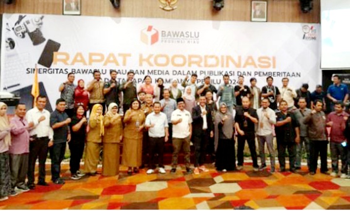 Bawaslu Riau Libatkan Media Massa Awasi Pemilu 2024