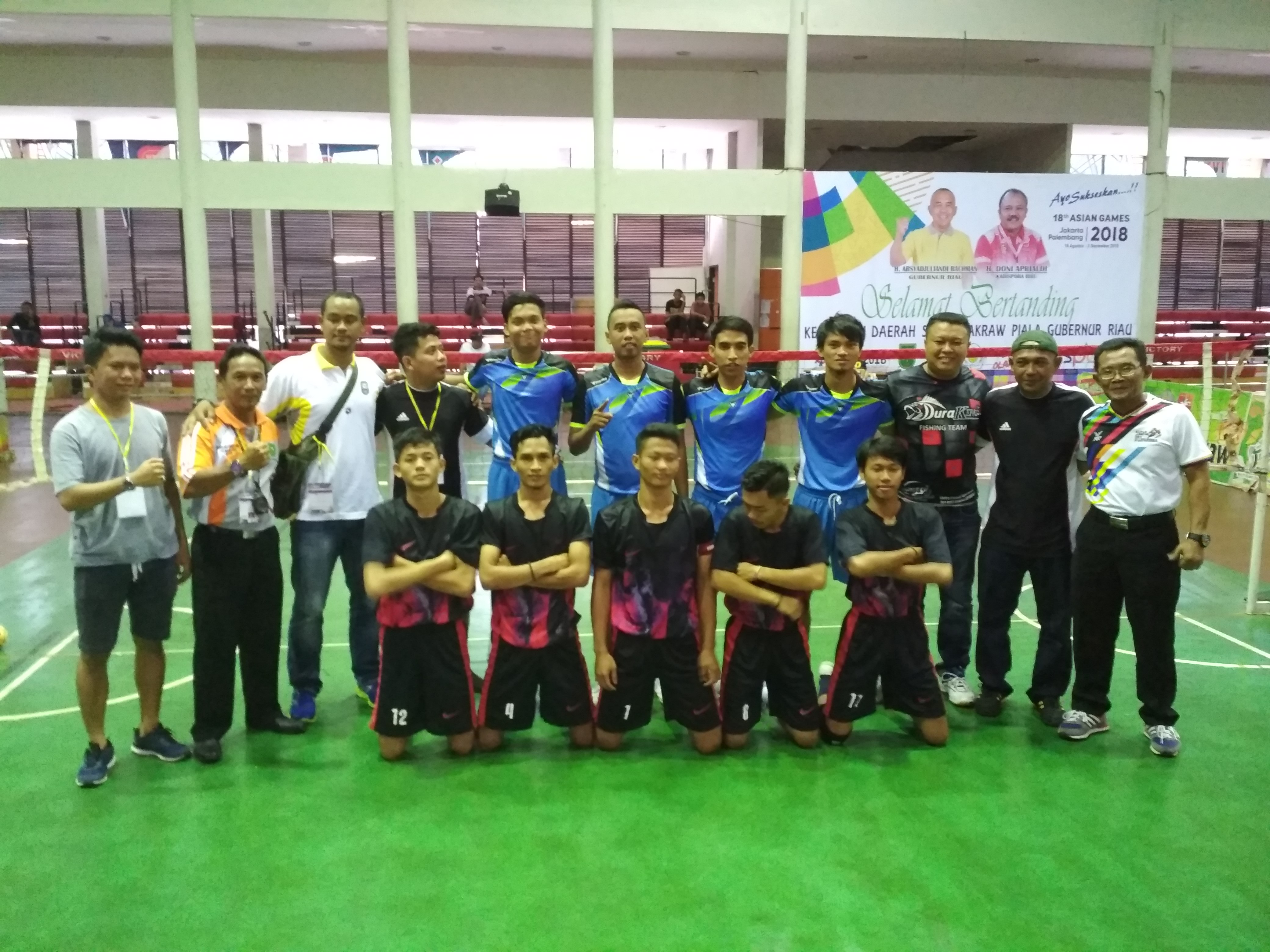 Tim Takraw Putra Siak dan Meranti Melaju ke Final