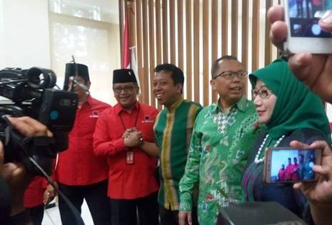 PPP dan PDIP Bertemu Bahas Konsolidasi Dukungan ke Jokowi