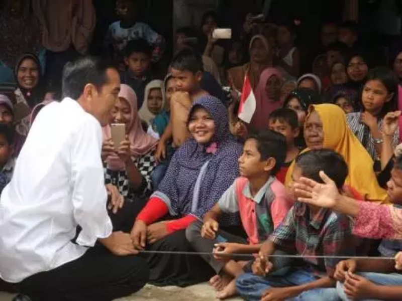 Jokowi Kunjungi Lokasi Terparah Dampak Gempa Lombok