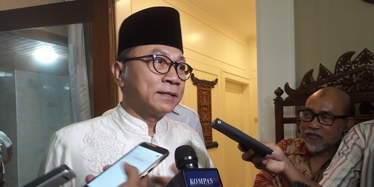 Zulkifli Hasan diam-diam temui Jokowi di Istana