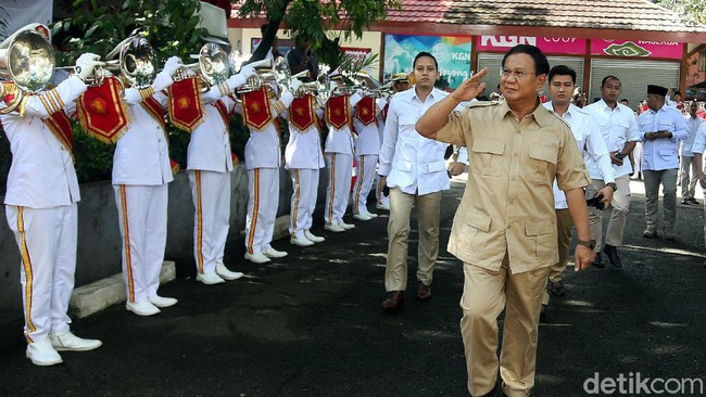 Jelang Pilpres 2019, Prabowo Mulai Turun Gunung