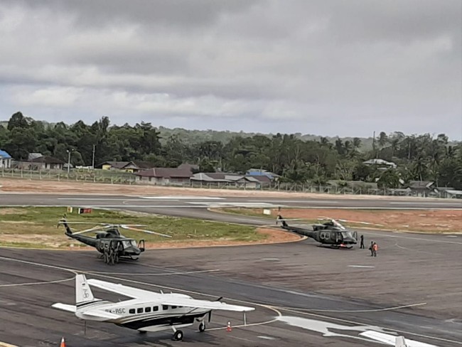 Cuaca Buruk Masih Hambat Pencarian Helikopter TNI AD yang Hilang di Papua
