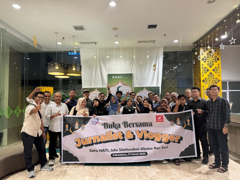 Melangkah Bersama, Capella Honda Ajak Jurnalis dan Vlogger Buka Bersama