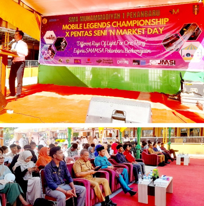 SMA Muhammadiyah 1 Pekanbaru Berkemajuan Gelar Kompetisi Mobile Legends SMP/SMA se Kota Pekanbaru