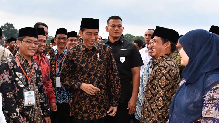 Jokowi Ajak Ulama Dinginkan Suasana Menjelang Pilkada