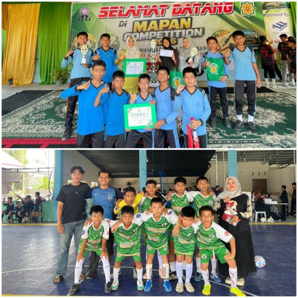 SDN 189 Pekanbaru Rebut Juara 1 Futsal di MAPAN COMPETITION 2026