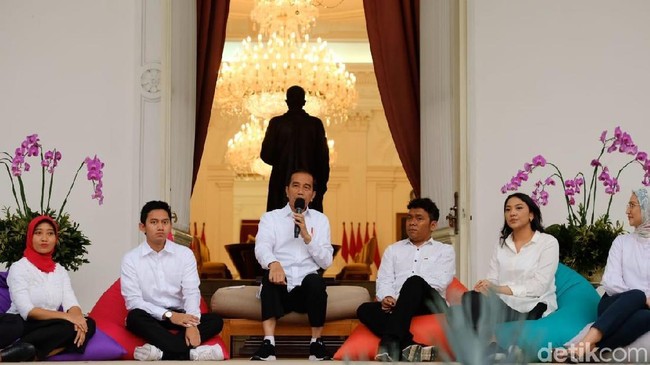 Jokowi Tegaskan Pemilihan 7 Staf Khusus Baru Bukan Dadakan