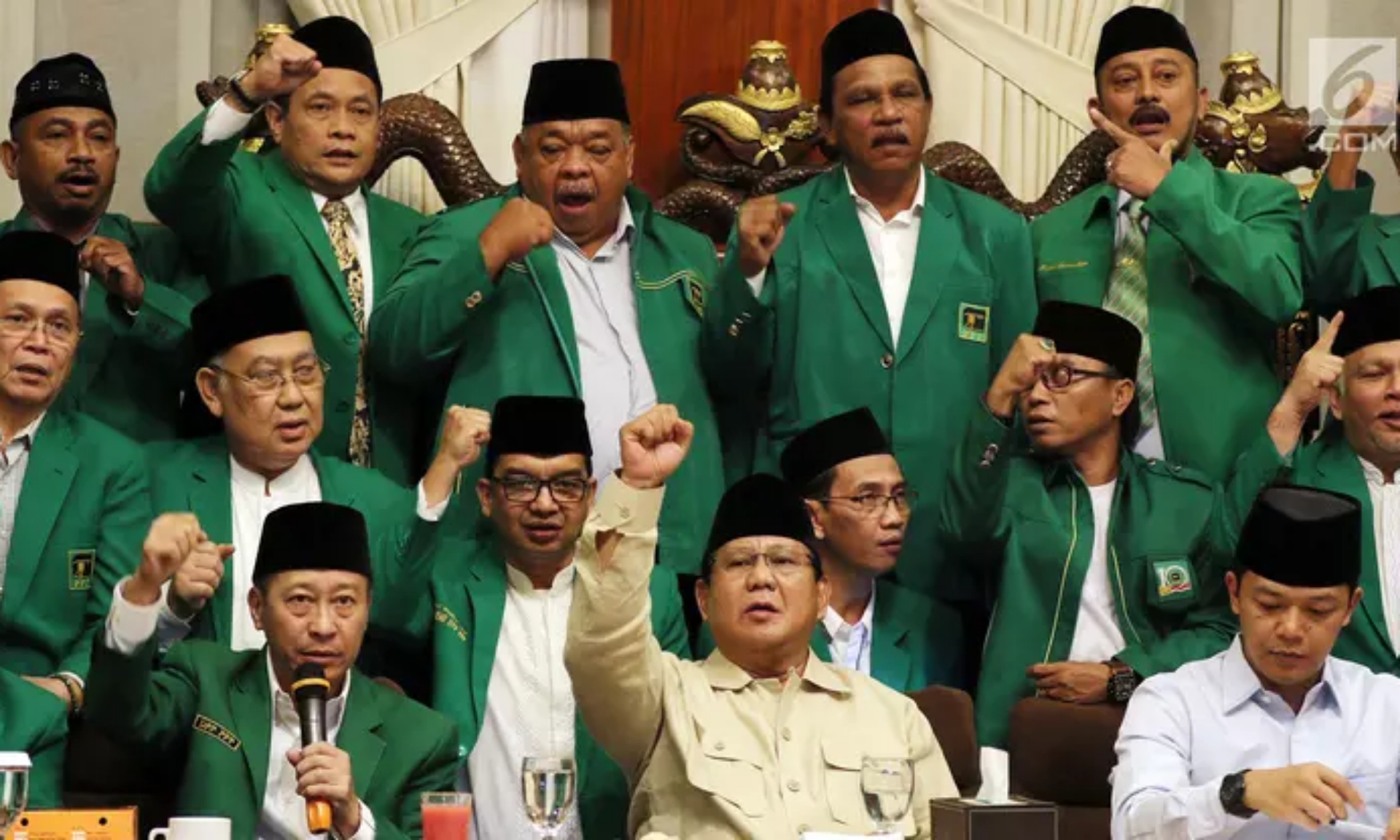 PPP Humphrey Djemat Deklarasi Dukung Prabowo-Sandi