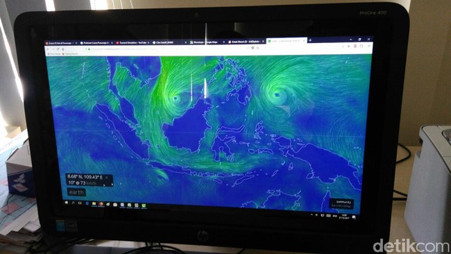 Ada 3 Bibit Siklon Tropis, BMKG Imbau Warga Waspadai Angin Kencang