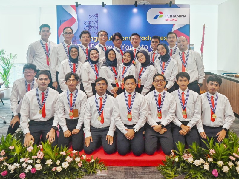 Pertamina Drilling Luluskan Batch 2 Drilling Well Engineer Trainee, Cetak Talenta Unggul untuk Energi Nasional