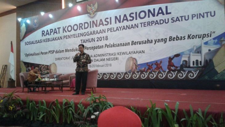 DPMPTS Pekanbaru Jadi Role Model Perizinan se Indonesia