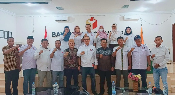Berkunjung ke Bawaslu, DPW Partai Perindo Riau Siap Hadapi Pemilu