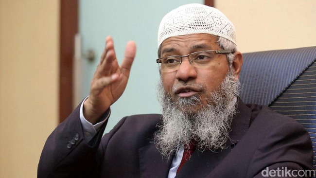 Jalani Pemeriksaan, Zakir Naik Siap Patuhi Saran untuk Tidak Khotbah