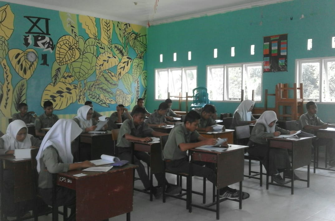 USBN di SMAN 16 Pekanbaru, Nurizal: