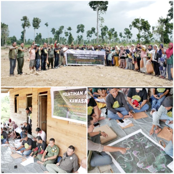 KTH Siarang Arang Lestari Dilatih Menjaga Hutan dari Ancaman Perambahan Hutan