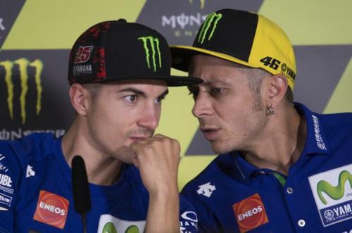 Ini Masalah Utama pada Motor Rossi dan Vinales di MotoGP 2018