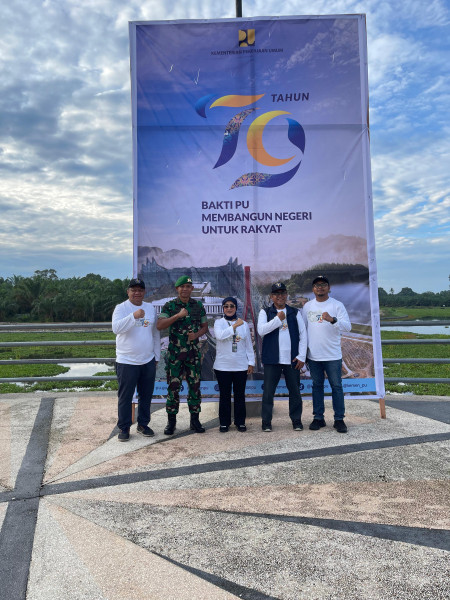 Danau Bokuok Jadi Pusat Perayaan Hari Bakti Pekerjaan Umum Ke-79