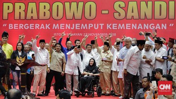 Prabowo Bangga Bisa Satukan Keluarga Sukarno dan Soeharto