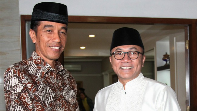 Zulkifli Hasan Diam-diam Temui Jokowi di Istana, Bahas Apa?