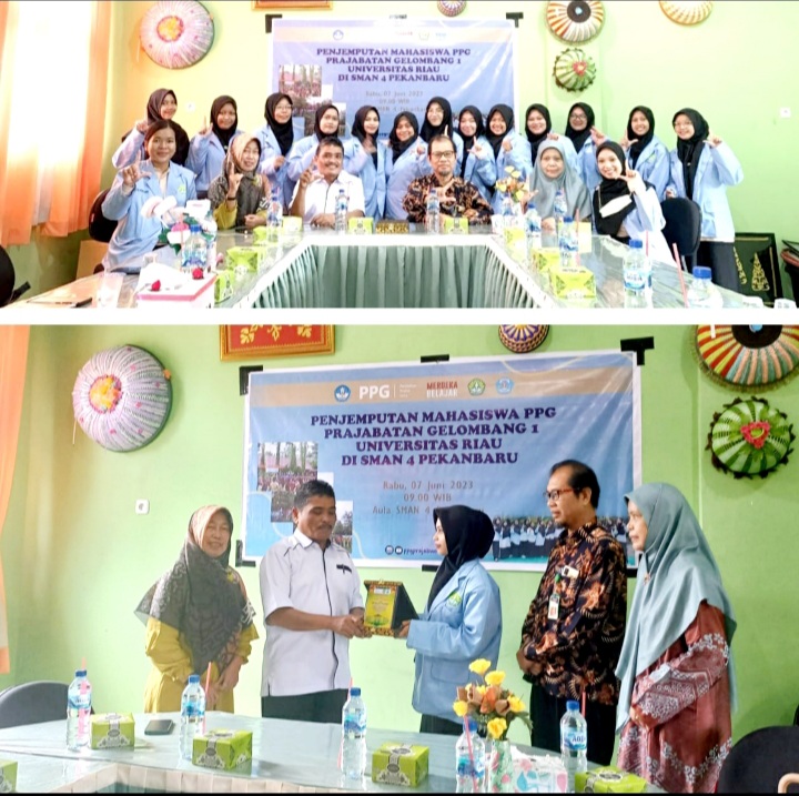 Mahasiswa FKIP Unri selesai PPL di SMAN 4 Pekanbaru, Wan: Setelah PPL, Harus Jadi Guru Profesional