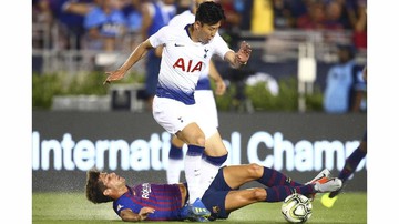 Barcelona Menang Adu Penalti Lawan Tottenham Hotspur