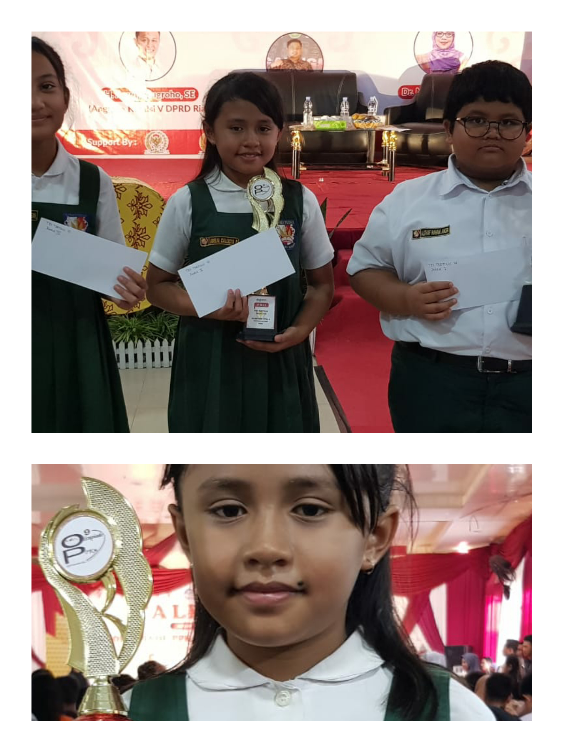 Anak Politisi PDI Perjuangan Riau Ini Juara Olimpiade PPKN