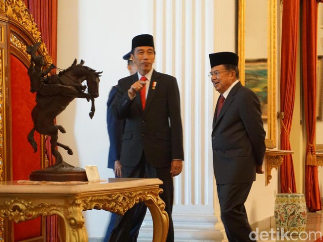 Jokowi: JK Bersedia Jadi Ketua Tim Pemenangan Jokowi-Ma'ruf