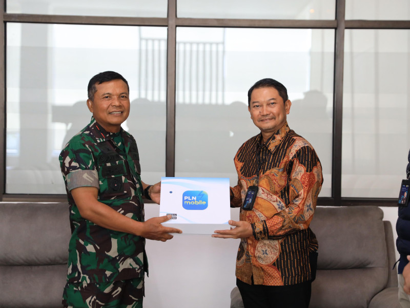 Kolaborasi dan Koordinasi Kelistrikan Nataru 2024/2025, GM PLN UIDRKR Silaturahmi dengan Danrem 031 Wira Bima